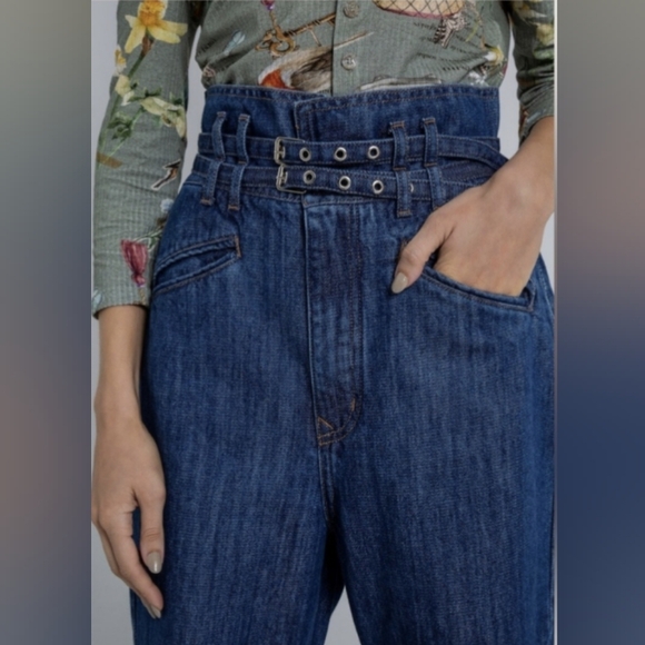 Lez a Lez Super High Rise Jeans Size 28 - Picture 2 of 8